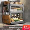 Yingbai 3-Tier Wall-Mounted Kitchen Storage Rack