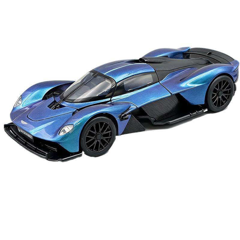 Modèle moulé sous pression 1/23 Martin Valkyrie Voiture de Sport en Alliage Simulation Miniature Voiture de Collection Jouet Voiture Cadeau Garçon Décoration Intérieure