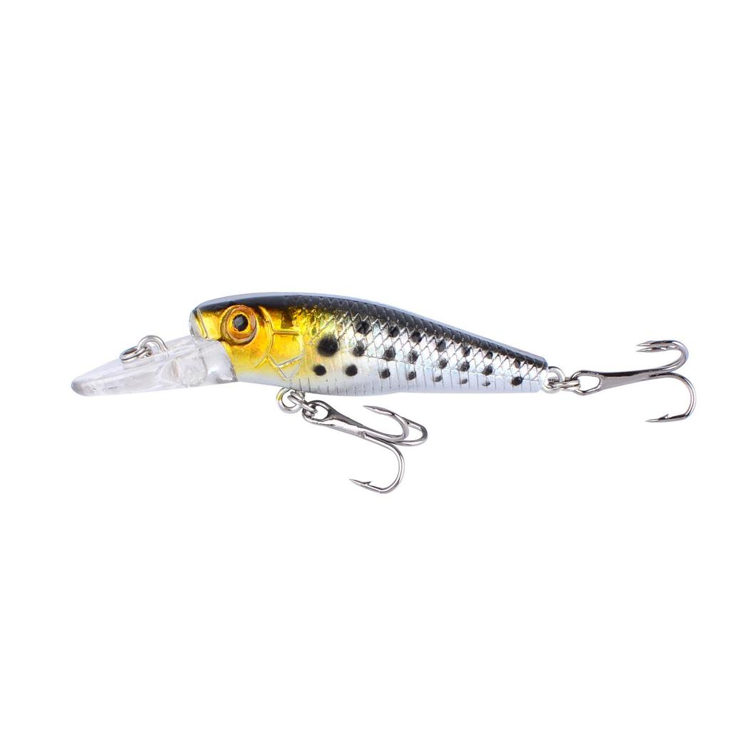 5.5cm Minnow Lure for Sea Bass, Realistic Hard Bait, 3.5g