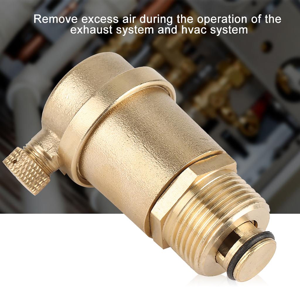 DN20 G34 Brass Automatic Air Vent Valve for Solar Water Heater Pressure Relief