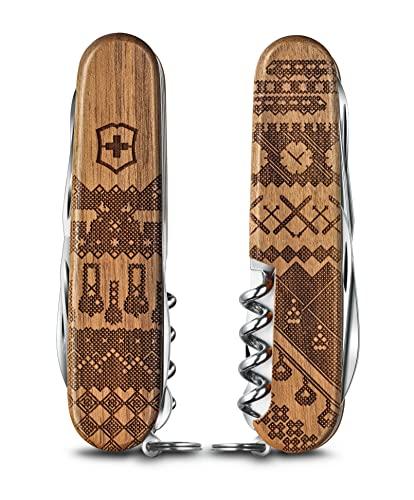 Victorinox Companion Wood Swiss Spirit Limited Edition 2023 [Official Japanese Product with Warranty] Brown 91mm