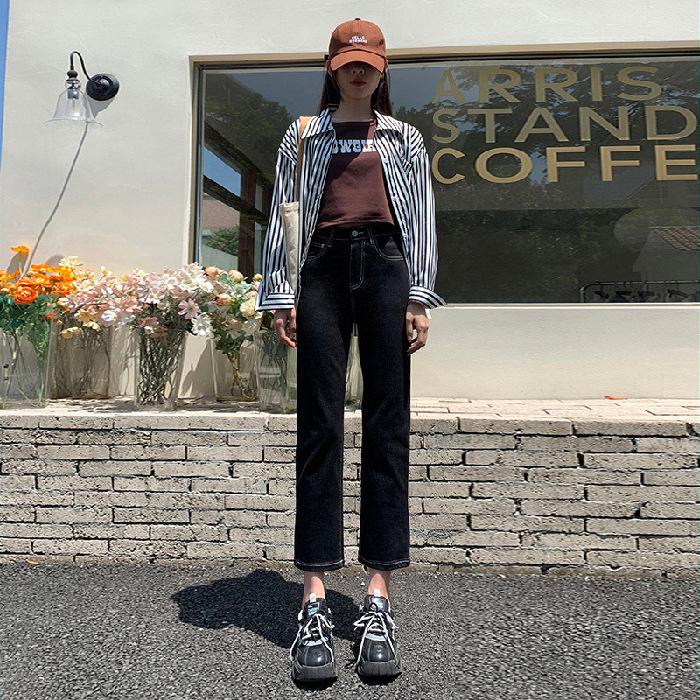 

Тонкая сигаретная трубка весна/лето 2023 г.: Эластичный, Не выцветает, Не скользит, Девятиточечная посадка, Универсальный стиль, Маленький размер 27 джинсовый/чёрный