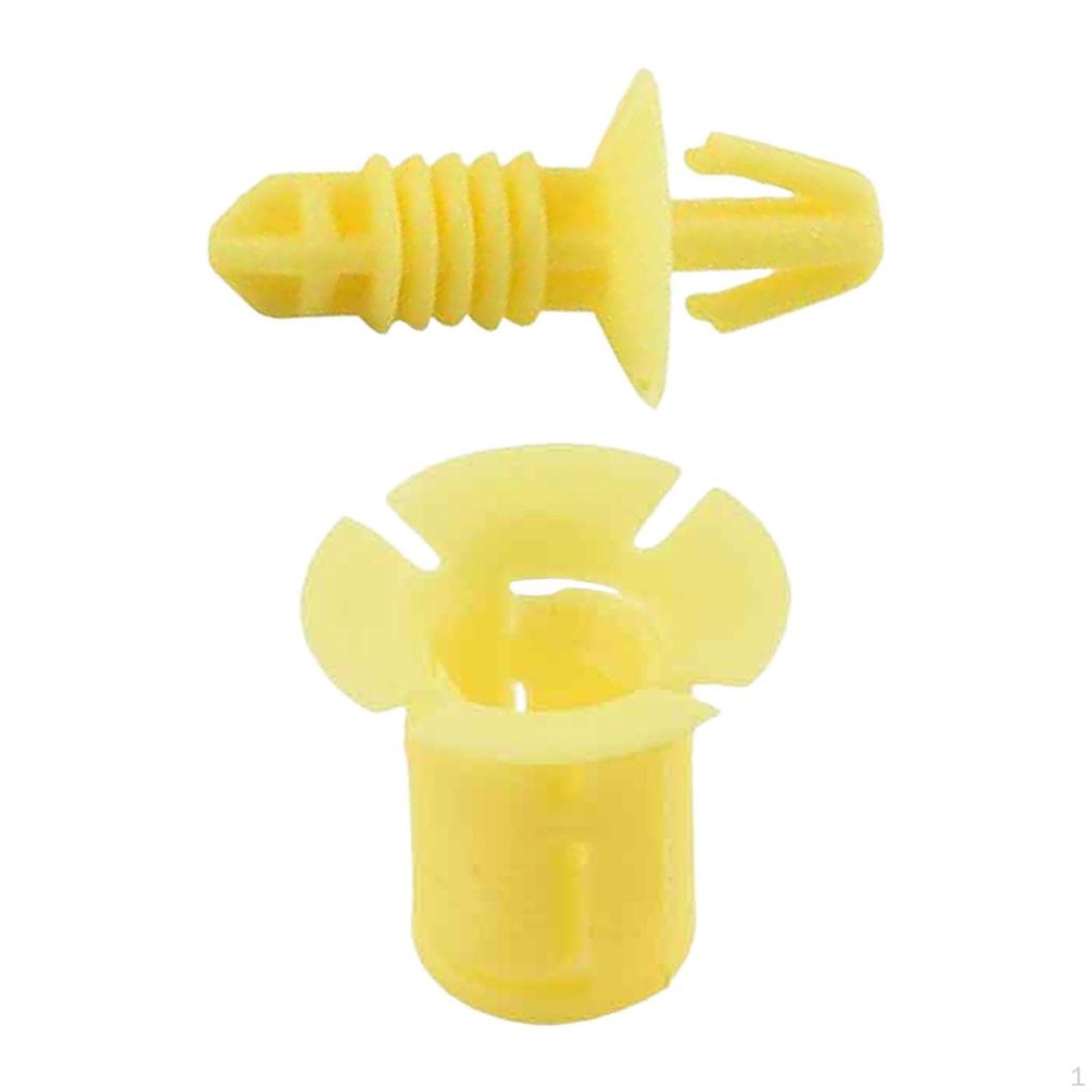 Copilot Fuse Box Cover Plate Clips Dashboard Insulator Fastener, 1310861 1310862 Clip Set for ,Easy