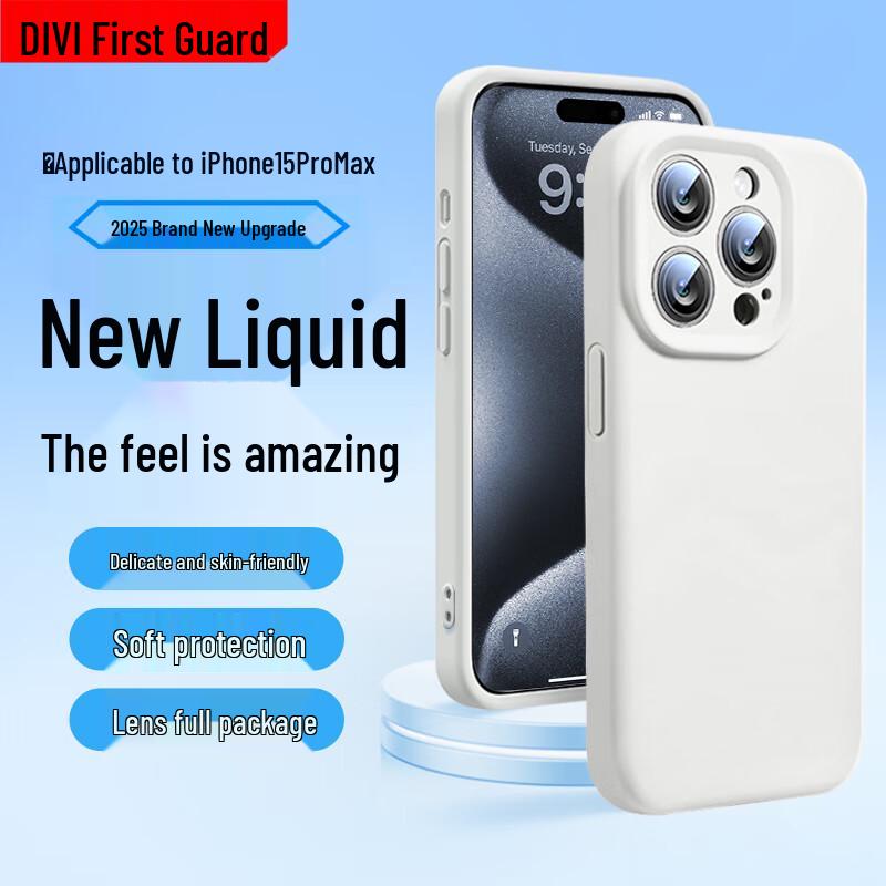 First Guard Cloud Sense Liquid Silicone iPhone Case