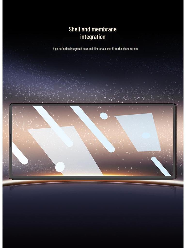 Samsung Z Fold 7 Ultra-thin Hard Protective Case with Integrated Film