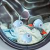 1PC washing machine hair filter ball, durable plastic material, suitable for standard washing machines, preventing blockage and easy to clean
