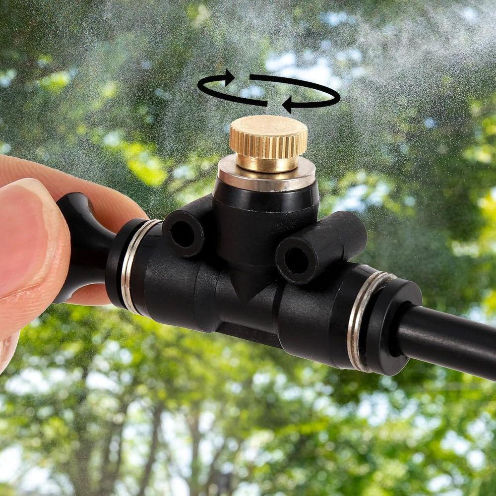 10/24 Screw Thread Misting Nozzle Brass Screw Thread Plug Durable Plug Cap