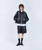 Standarderror 87-Stan235 Standard Hunting Blouson Leather Jacket Black