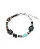 Undercontrol Czech Beads Oriental Pattern Adjustable Steel Bracelet Czech Beads / Stone Bracelet / Br