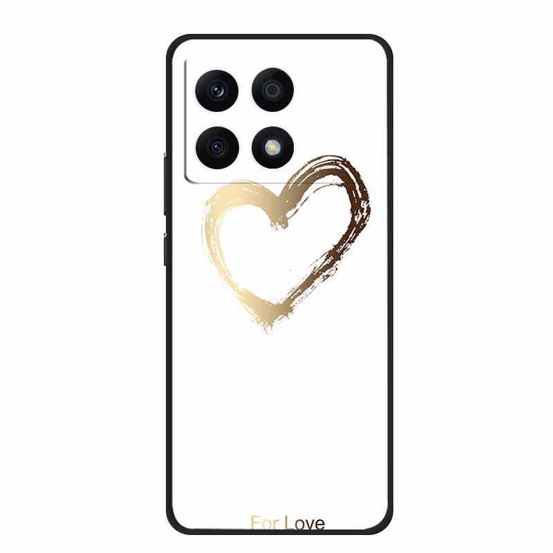 Para Xiaomi Poco X6 Pro 5G Funda Lujo TPU Silicona Trasera Fundas de Teléfono para Xiaomi Poco X6 Dibujos Animados Protector 2311DRK48I Funda