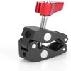1pc 1/4" Thread Hole Photography Clamp 4kg Capacity Cross Bar Mount Desk Clamp Clip Crab Clamp Holder For Monitor Setup
