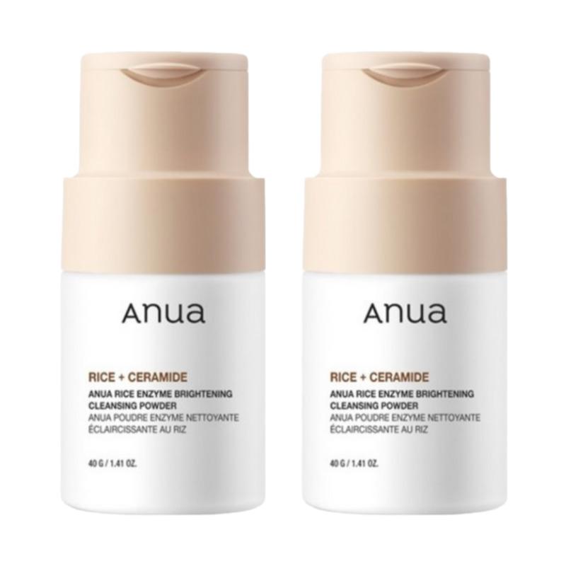 

ANUA Энзимная осветляющая очищающая пудра с рисом 40 г×2