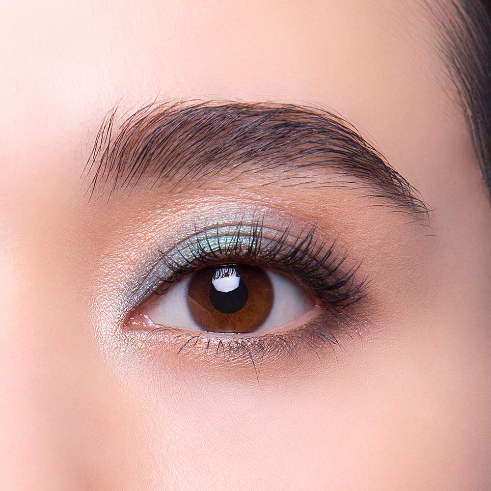 Revlon So Prismatic Palette 962 Fully Loaded Brown Gradient with Vibrant Green Eyeshadow 42g Fierce! (Color Accents)