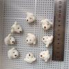 10Pcs 4.5Cm Soft Mini Joint Rabbit Plush Doll Toys Teddy Bears Animal Stuffed Plush Pendant Keychain Girl Diy Ornaments Gifts
