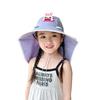 Children's Cartoon Sun Protection Hat UV Protection Summer Baby Fisherman Hat Big Hat Brim Boy Girl Sun Protection Sun Hat