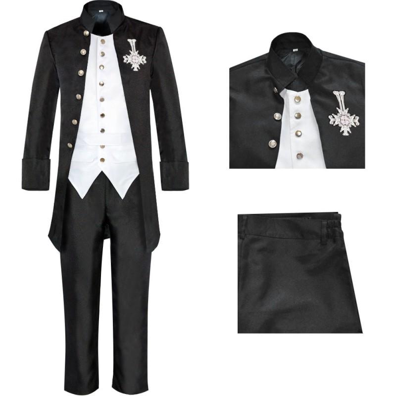 Mens Cosplay Suit Stage Performance Band Costume Halloween Party Outfit