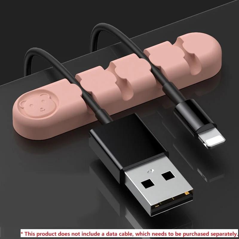 

Cable Holder Desk Tidy Organizer Cord Protector Cable Holder for Table Cute Cable Holder ZMLXQ03