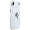 Karl Lagerfeld IML Peekaboo MagSafe Case for iPhone Air Transparent