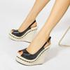 Super High Women Summer Wedge Sandals Female Platform Fashion High Heel Sandals Open Toe Ladies Shoeswi88