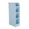 Office Shelves Wheat Straw Four Compartments Multifunctional Storage Box Kitchen Desk Pen Holder