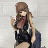 Blue file, girl frontline figure, ship girl Sirius beautiful girl cheongsam beautiful girl model sexy ornament