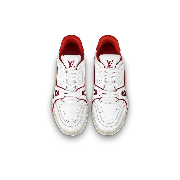 Louis Vuitton Trainers 'White Red' 1A8ZPR