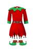 Christmas Girl Green Elf Princess Dress Performance Clothing Baby Christmas Clothing Theme Studio Clothing