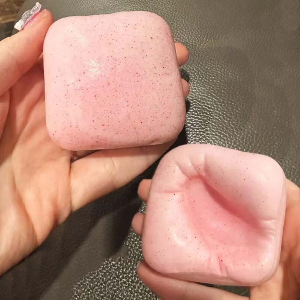 Jouet Squishy Pain Simulé Montée Lente Fidget Pain Toast Doux Mignon Jouets Sensoriels Enfants Adulte