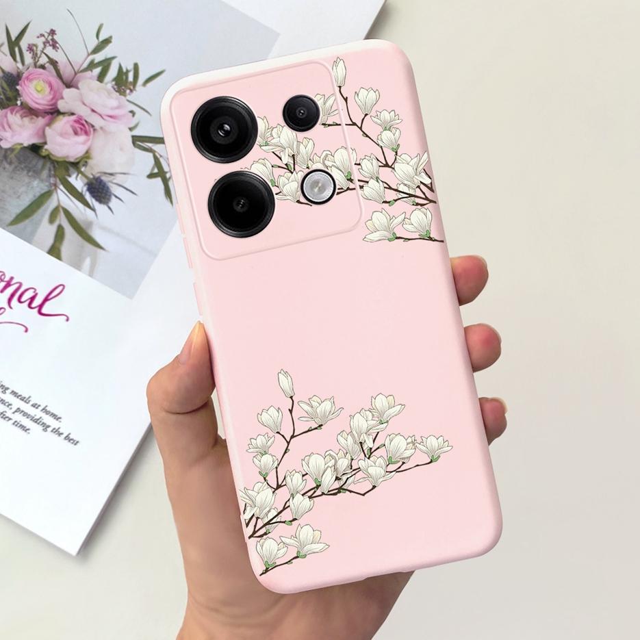 For Xiaomi Redmi Note 13 4G Case Cute Fashion Cartoon Cover Soft Silicone Phone Case For Redmi Note 13 Pro Plus Note13 5G Bumper