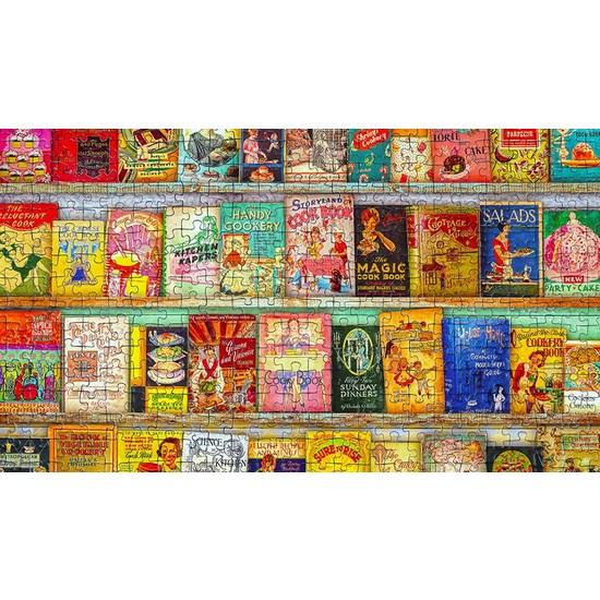 R164127 Vintage kuchařka 500 dílků, oblíbené korejské puzzle