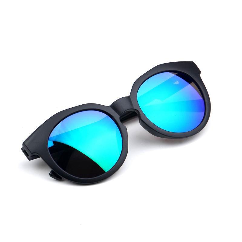 Kids Sunglasses Round Frame Candy Color Anti-UV400 Sun Protection for Boys and Girls Fashion Baby Eyewear