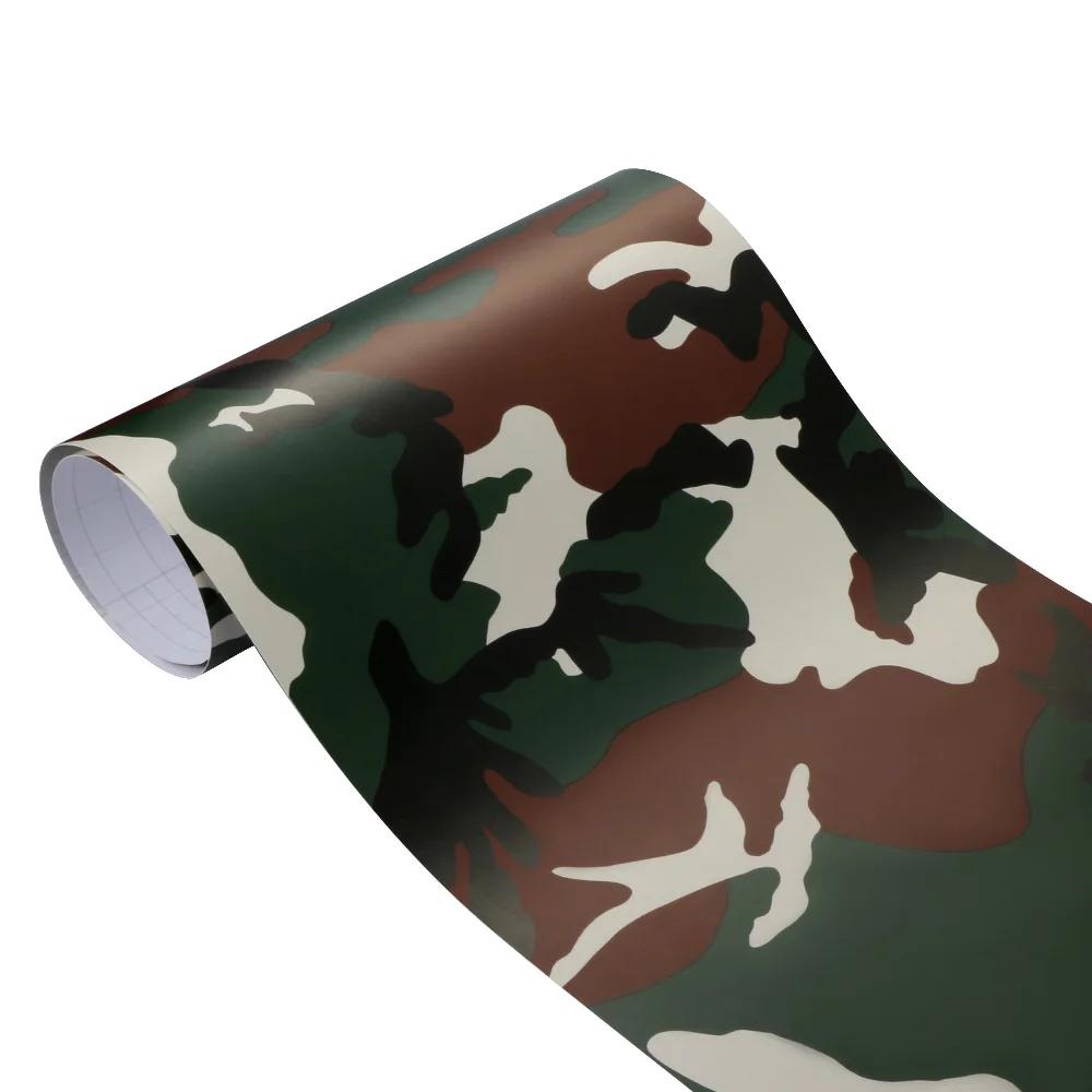 30/10*100cm Car Digital Woodland Green Vinyl Wrap Camo Motorcycle Scooter Phone Laptop Bike Car Styling Camouflage  Accessories