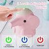 Dispenser di Sapone Elettrico da Parete a Forma di Elefante - Dispenser di Sapone Liquido Elettrico Resistente con Erogazione Automatica del Liquido