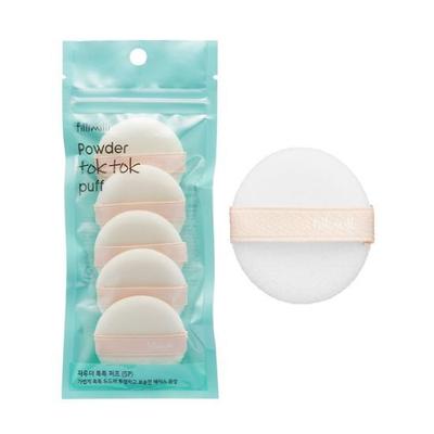 Filimili cuscino poppang/polvere/puff liscio 5 pezzi, 3 tipi