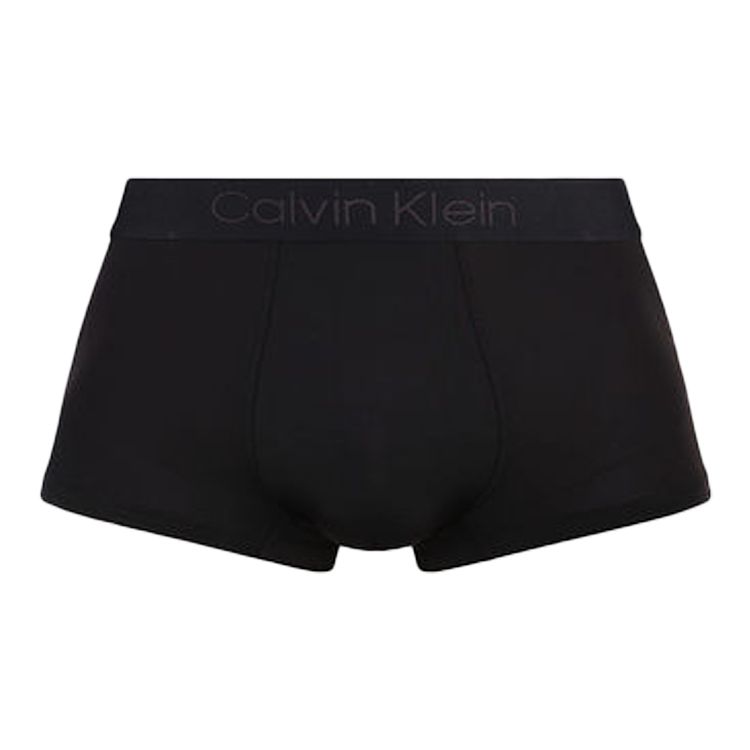 

Calvin Klein Трусы-боксеры мужские с логотипом на поясе, дышащие, тянущиеся, облегающие, черные NB1929-001 XL