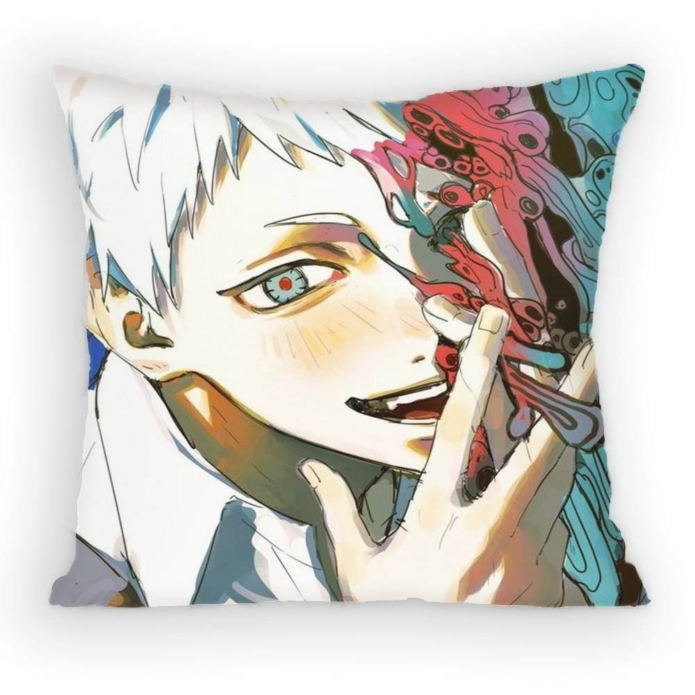 

Manga The Summer Hikaru Died Pillow Case Sofa Living Room Bedroom Headboard Backrest Cushion Square Cushion Nap Time 30x30 cm