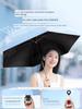 Uv Sunshade Umbrella, Sun Protection Umbrella, Foldable Umbrella, Compact and Portable, Dual-Use for Sun and Rain, Women's Mini Capsule Umbrella
