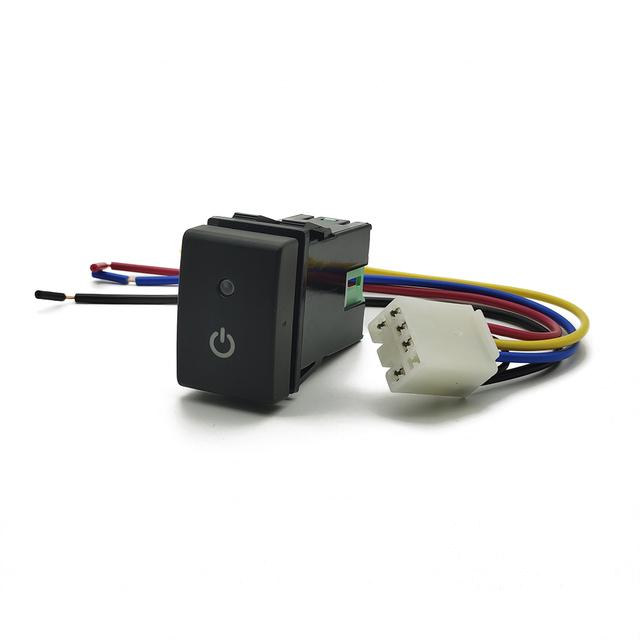 Schalter für Nebelscheinwerfer vorne Druckknopf für Suzuki Jimny 2007 2009 2010 2012 2015 Auto Styling