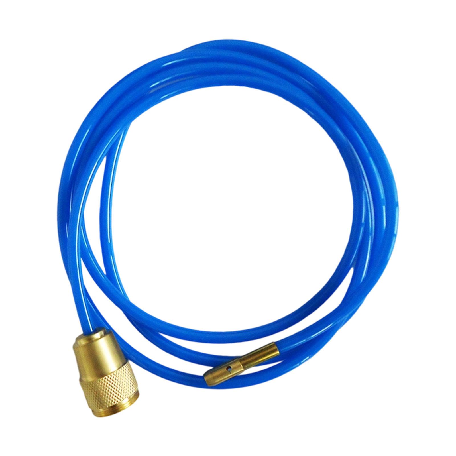 

Multipurpose Drain Unclogger Sewer Drain Water Cleaning Hose Pipe Cleaner High Pressure Water Hose with Brass Nozzle 1 синий