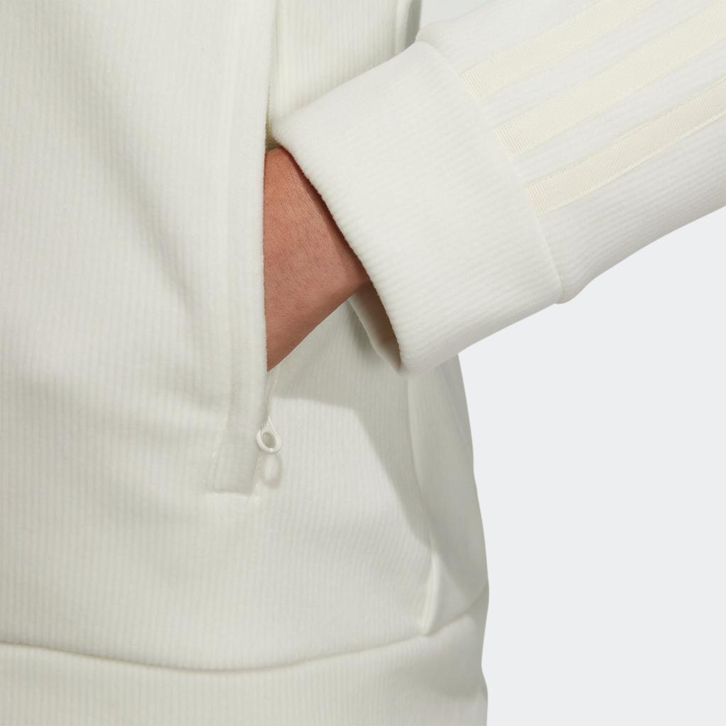 Adidas Jachetă Sport Golf Logo Culoare Solidă Set Fusta Slim Fit Jachetă Femei, Fusta Albă HG8273