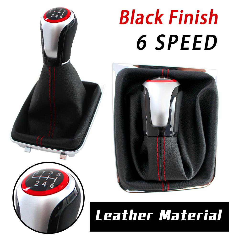 

High-quality New Products Manual Gear Shift Knob For VW Golf 7 MK7 GTI GTD 2013 2014 2015 2016 2017 2018 Automotive Interior