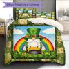 Cartoon Pattern Bedding Quilt Set Quilt Cover Pillowcase Home Decoration Birthday Gift (1 * Duvet Cover + 2 * Pillowcase, Without Core)