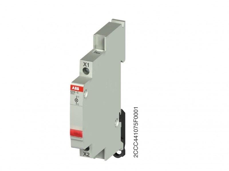 LED signal lamp E219-C - red, 115-230V AC