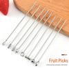 Stainless Steel Creative Dessert & Fruit Picks Set