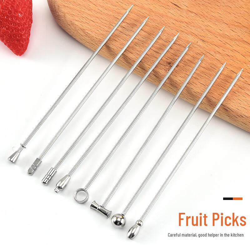 Stainless Steel Creative Dessert & Fruit Picks Set