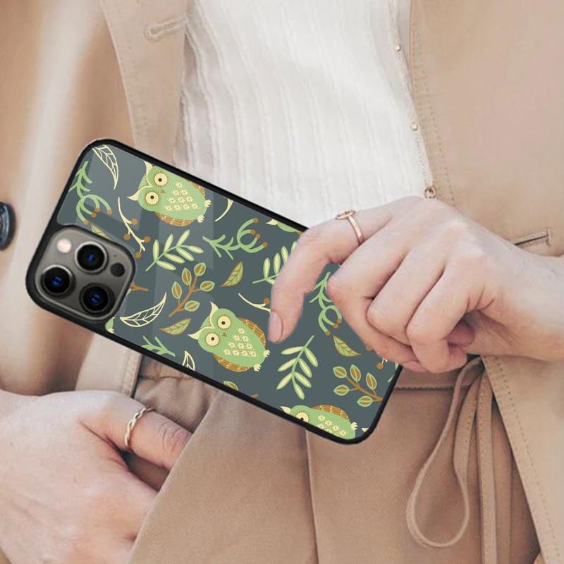 Cartoon Owl Magnetic Phone Case For APPLE iPhone 17 Air 16 14 13 12 Pro Max 15 Plus Wireless Charge With MagSafe Cover