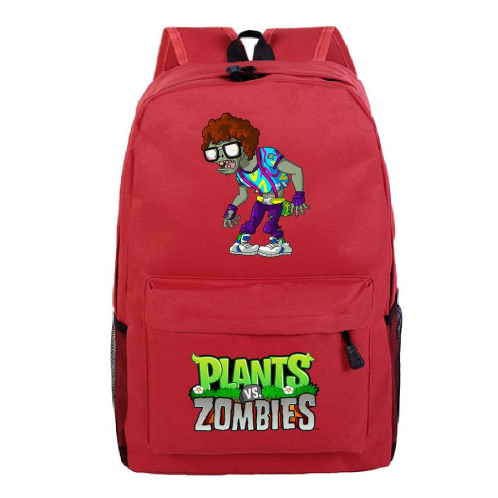 Game Merchandise Plants Vs. Zombies School Bag Casual Simple Backpack