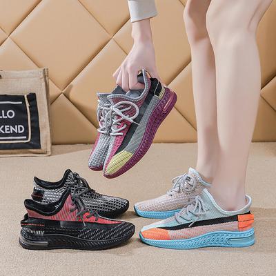 Moda feminina leve air sports tênis de caminhada respirável academia corrida tênis de corrida para mulheres almofada de ar antiderrapante calçados esportivos
