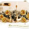 5/10/20 Stück Künstliche Großhandels-Rosenblüten Kunstblumen für Heimzimmerdekoration Hochzeitsparty Halloween Thanksgiving Weihnachtsdekoration