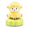 Moving Base Rotating Desk Ornament Porcelain Yearly Mascot Gift Cute Ceramic Sheep  Spring Festival